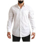 Dolce & Gabbana White Cotton Dress Shirt