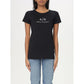 Armani Exchange Black Cotton T-Shirt