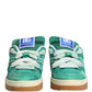 Dolce & Gabbana Green Suede New Roma Low Top Sneakers Shoes