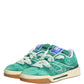 Dolce & Gabbana Green Suede New Roma Low Top Sneakers Shoes