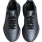 Dolce & Gabbana Blueish Gray Daymaster Low Top Sneakers Shoes