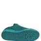 Dolce & Gabbana Teal Portofino Men Low Top Sneakers Shoes