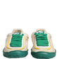 Dolce & Gabbana Multicolor Old Runner Lace Up Sneakers Shoes
