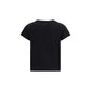 PINKO Black Cotton T-Shirt