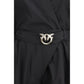 PINKO Black Cotton Jumpsuit