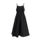 PINKO Black Cotton Casual Dress