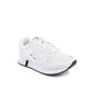 19V69 Italia White Artificial Leather Athletic Sneakers