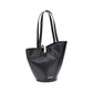 Jacquemus Black Calf Leather Bos Taurus Shoulder Bag