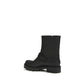 Jimmy Choo Black Polyurethane Rain Boots