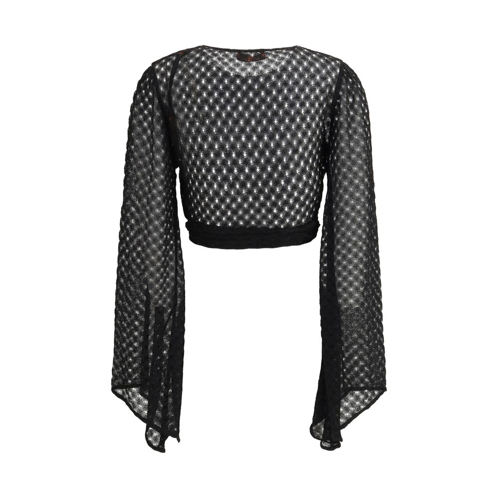 Missoni Black Rayon Top