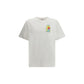 Casablanca White Cotton T-Shirt