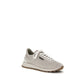 Brunello Cucinelli Gray Rubber Platform Sneakers