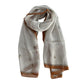 Borbonese Brown Silk Women Scarf