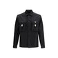 Prada Black Recycled Polyamide Jackets And Coat