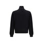 Prada Black Fleece Wool Bomber
