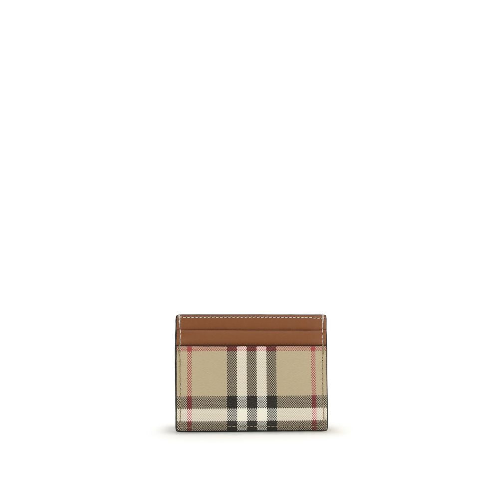 Burberry Beige Calf Leather Bos Taurus Wallet