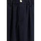 Marni Blue Merino Wool Casual Pants
