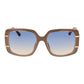 Guess Brown Metal & Plastic Sunglasses