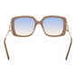 Guess Brown Metal & Plastic Sunglasses