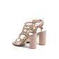 Valentino Garavani Beige Calfskin Platform Sandals