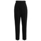 Tory Burch Black Polyester Casual Pants