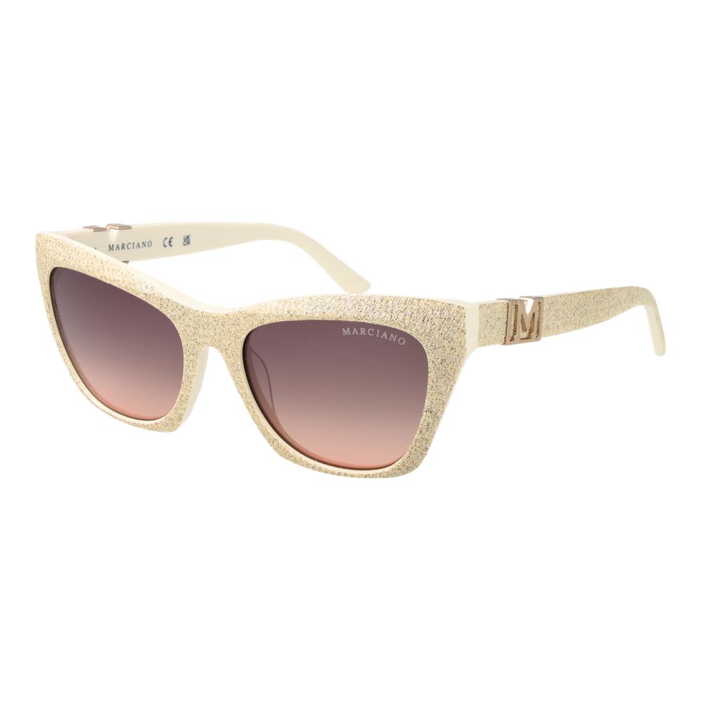 Marciano by Guess Beige Acetate Sunglasses