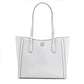 Michael Kors White Canvas Tote Bag
