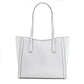 Michael Kors White Canvas Tote Bag