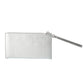 Michael Kors Gray Leather Clutch Bag