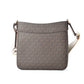 Michael Kors Brown Canvas Crossbody Bag