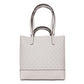 Michael Kors White Leather Tote Bag