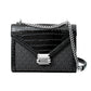 Michael Kors Black Canvas Crossbody Bag