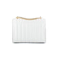 Michael Kors White Leather Shoulder Bag