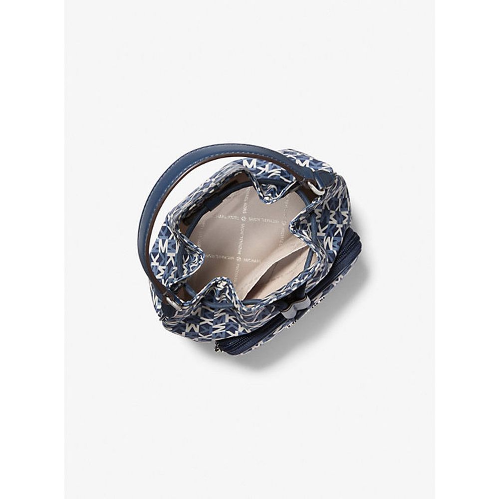 Michael Kors Blue Nylon Backet Bag