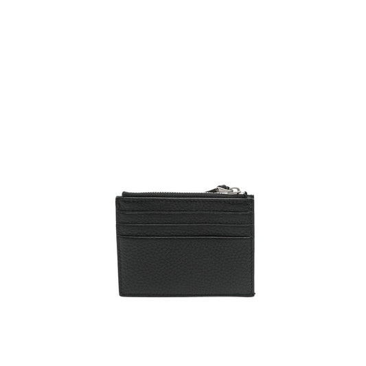 Valentino Garavani Black Calfskin Cardholder