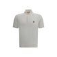 Brunello Cucinelli White Cotton Polo Shirt