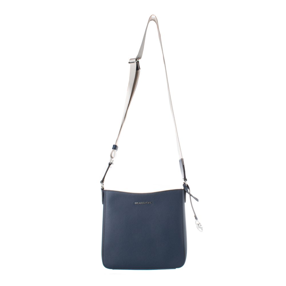 Michael Kors Blue Canvas Crossbody Bag