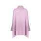 Herno Purple Virgin Wool Poncho