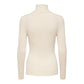 Only Beige Viscose Turtleneck