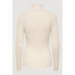 Only Beige Viscose Turtleneck
