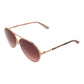 Guess Rose Gold Metal Sunglasses
