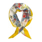 Borbonese Yellow Silk Women Scarf