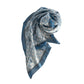 Borbonese Blue Silk Women Scarf
