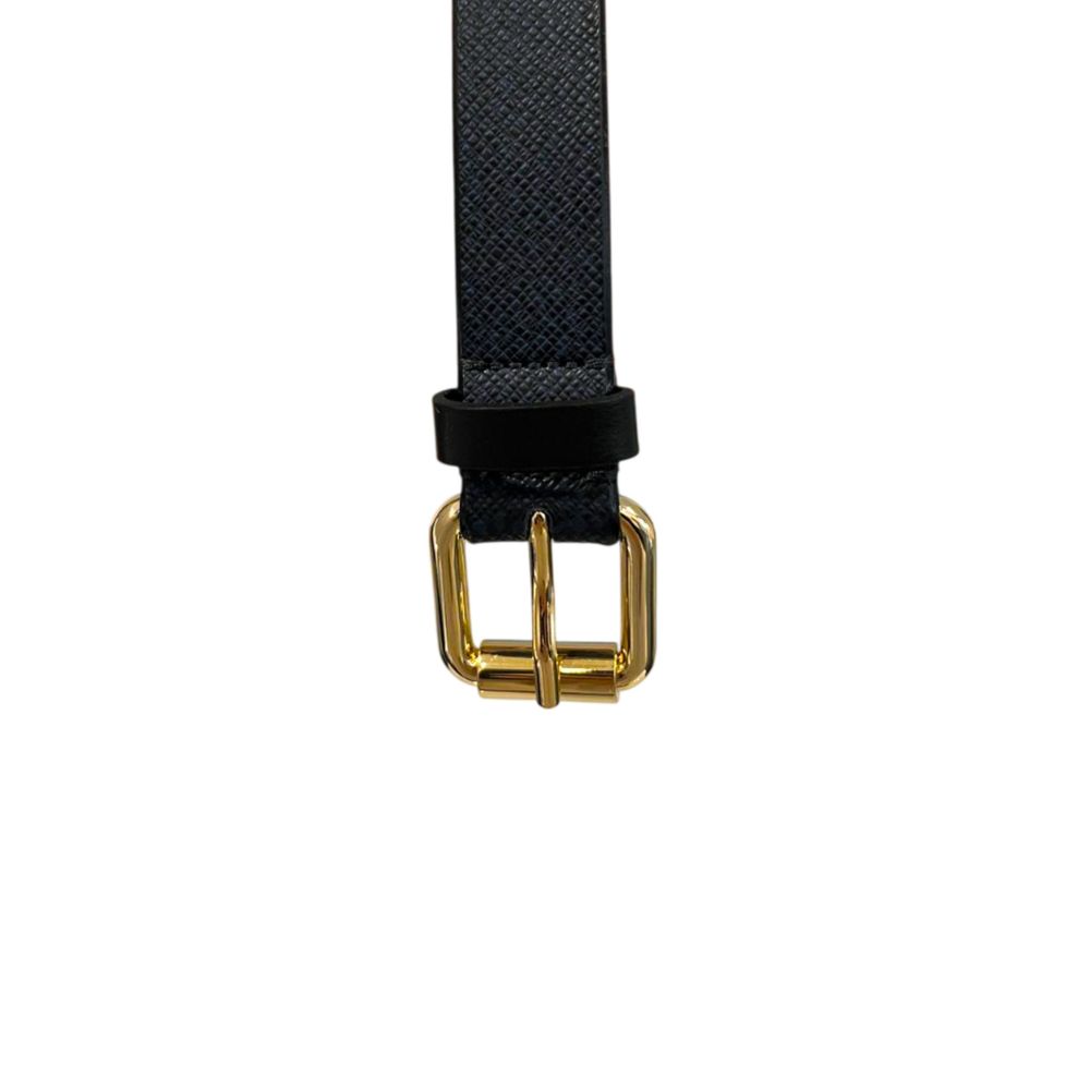 Borbonese Blue Polyvinyl Women's Belt