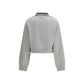 Miu Miu Gray Cotton Sweatshirt