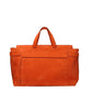Salvatore Ferragamo Orange Leather Handbag