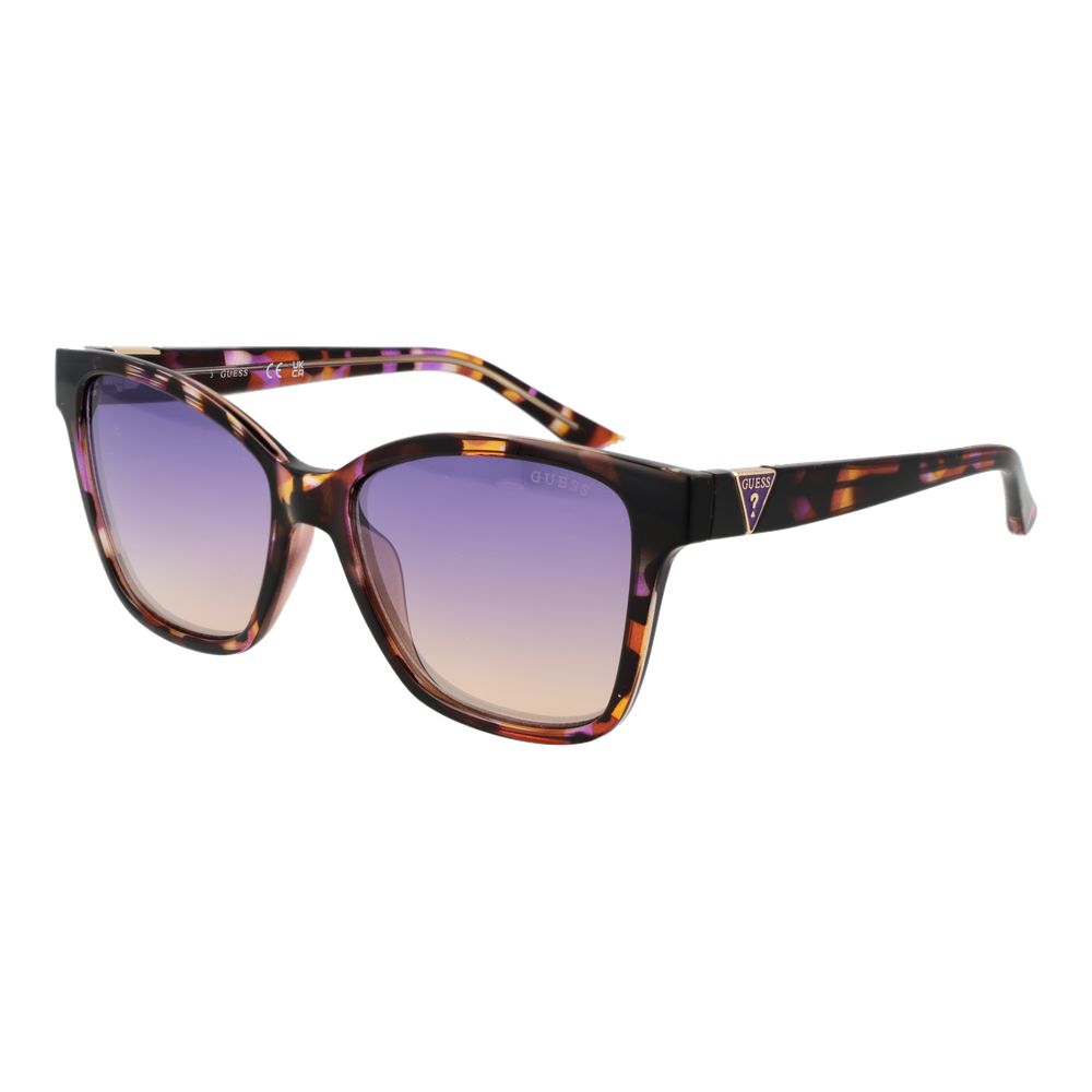 Guess Brown Stainless Steel Sunglasses