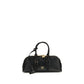 PINKO Black Calf Leather Bos Taurus Handbag