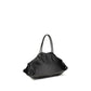 Alexander McQueen Black Calf Leather Bos Taurus Shoulder Bag