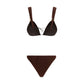 Oséree Brown Polyamide Bikini